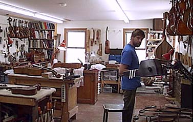 John in the restorarion room
